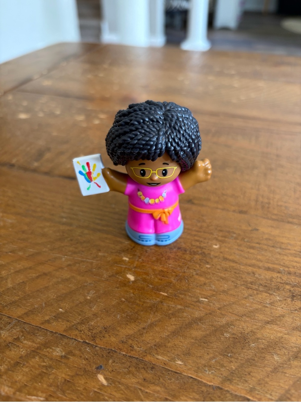 Fisher Price Little People Art teacher  as is